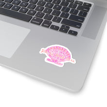 Load image into Gallery viewer, Custom Pink and Orange Seashell Sticker
