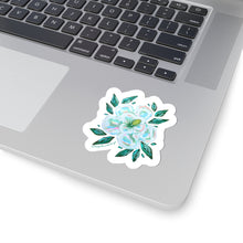 Load image into Gallery viewer, White Magnolia Floral Kiss-Cut Sticker