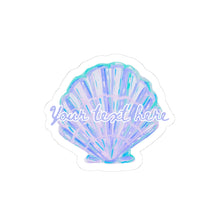 Load image into Gallery viewer, Custom Blue Shell Sticker