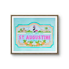 Load image into Gallery viewer, St Augustine Sign Print