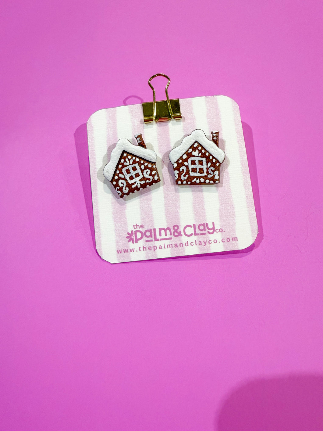 Gingerbread house studs