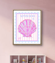 Load image into Gallery viewer, Neptune Beach Stamp Print
