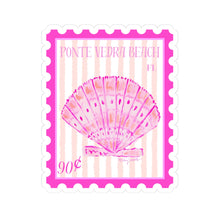 Load image into Gallery viewer, Ponte Vedra Beach Shell Stamp Sticker