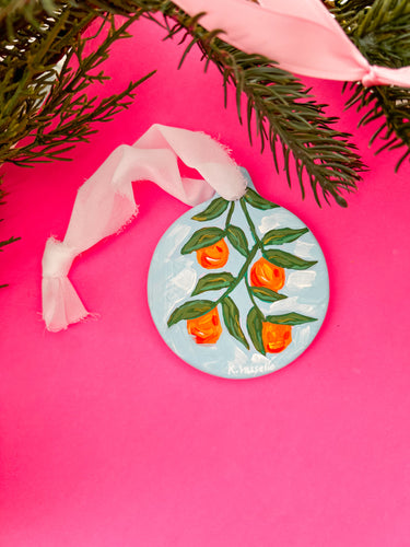 Citrus Flat Ornament