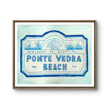 Load image into Gallery viewer, Ponte Vedra Beach Sign Print