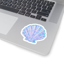 Load image into Gallery viewer, Blue Seashell Sticker