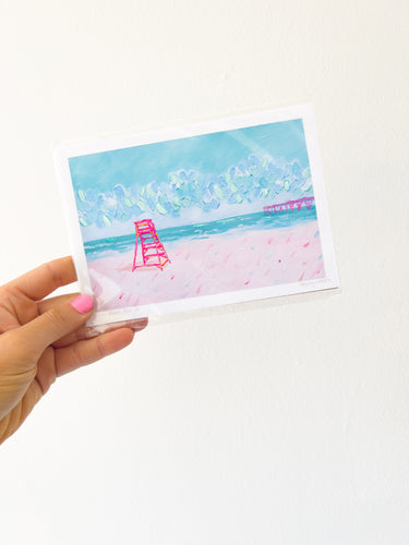 Jax Beach Pier Print- 5x7