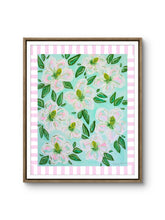 Load image into Gallery viewer, Magnolia with Pink Stripes Print