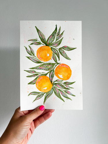 Citrus Dreams Print