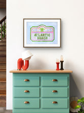 Load image into Gallery viewer, Atlantic Beach Sign Print