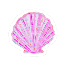 Load image into Gallery viewer, Hot Pink Seashell Sticker