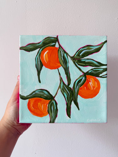Medium Citrus Canvas No. 1