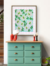 Load image into Gallery viewer, Magnolia with Pink Stripes Print