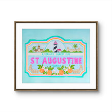 Load image into Gallery viewer, St Augustine Sign Print