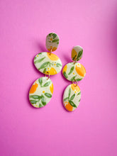 Load image into Gallery viewer, Citrus Bloom Organic Dangles