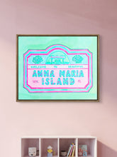 Load image into Gallery viewer, Anna Maria Beach Sign Print