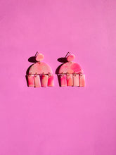 Load image into Gallery viewer, Pink Marble Dangle