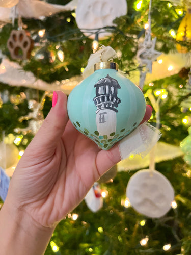 Amelia Island Round Ornament