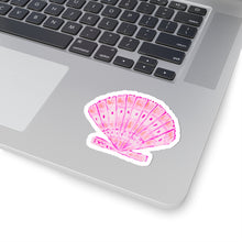 Load image into Gallery viewer, Pink Seashell Sticker