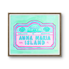 Load image into Gallery viewer, Anna Maria Beach Sign Print