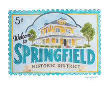 Load image into Gallery viewer, Springfield art print