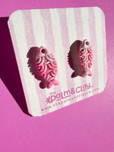 Load image into Gallery viewer, Pink Fish Studs