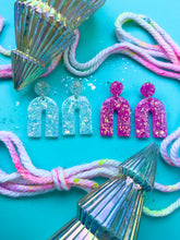 Load image into Gallery viewer, Pink Glitter Arches