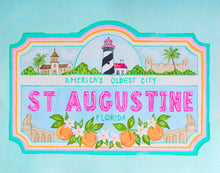 Load image into Gallery viewer, St Augustine Sign Print
