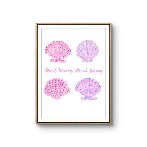 Don’t Worry, Beach Happy Print