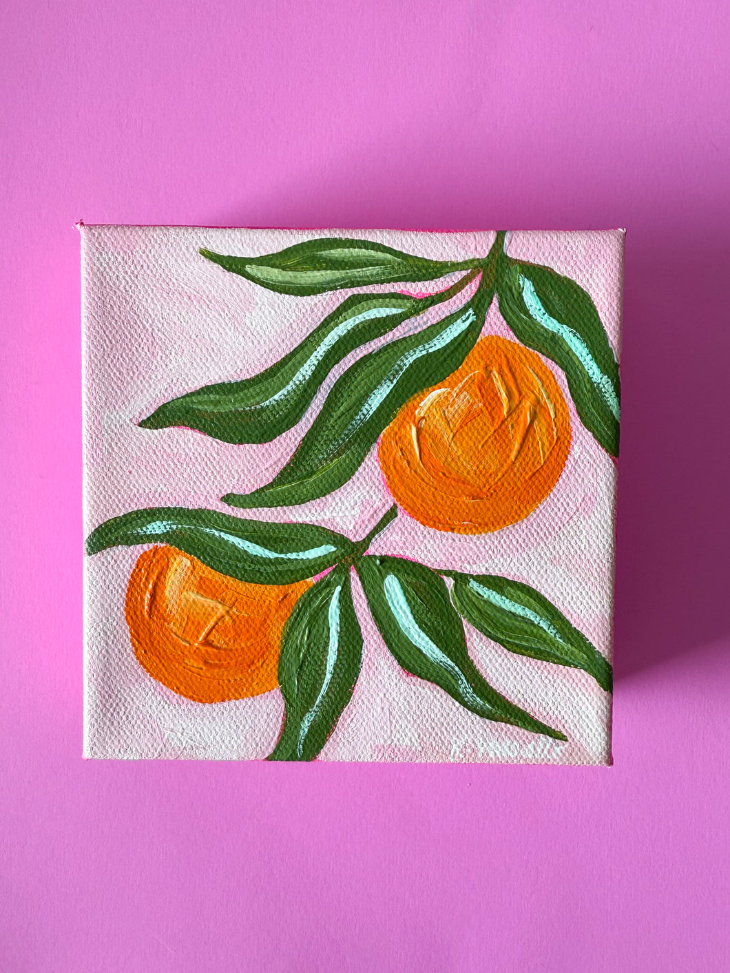 Citrus Canvas No. 1