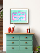 Load image into Gallery viewer, Anna Maria Beach Sign Print