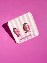Load image into Gallery viewer, Pink Fish Studs