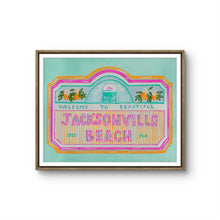 Load image into Gallery viewer, Jacksonville Beach Sign Print