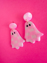 Load image into Gallery viewer, Pink Checkered Ghosts