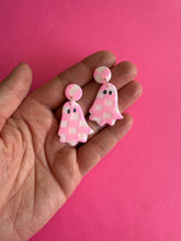 Load image into Gallery viewer, Pink Checkered Ghosts