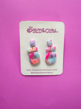 Load image into Gallery viewer, Neon Marble Dangles