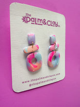 Load image into Gallery viewer, Neon Marble Dangles