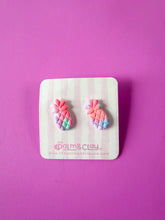 Load image into Gallery viewer, Neon Pineapple Studs