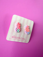 Load image into Gallery viewer, Neon Pineapple Studs