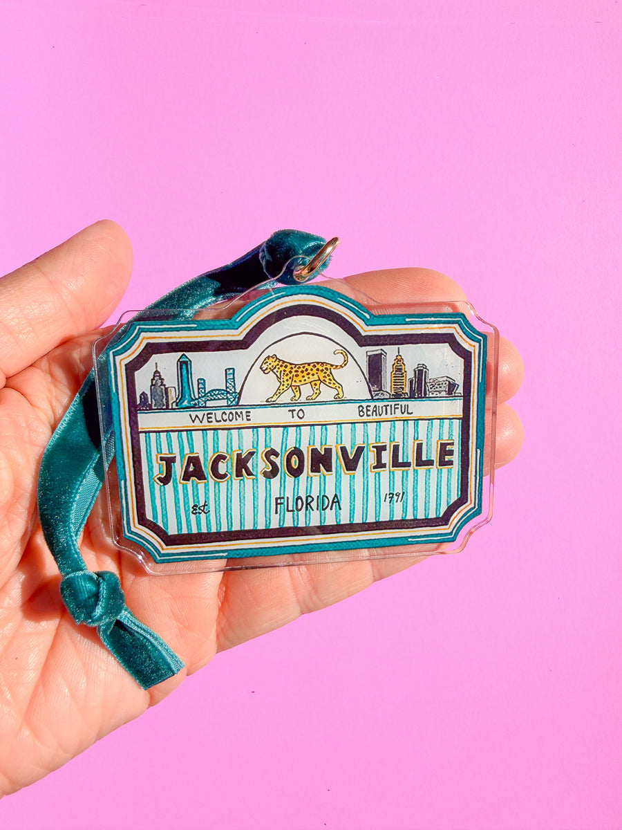 Jacksonville Acrylic Ornament