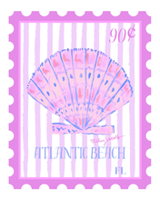 Load image into Gallery viewer, Atlantic Beach Stamp Print