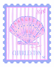 Load image into Gallery viewer, Charleston Stamp Print