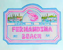 Load image into Gallery viewer, Fernandina Beach Art Print
