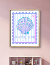 Load image into Gallery viewer, Jacksonville Beach Stamp Print