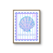 Load image into Gallery viewer, Jacksonville Beach Stamp Print