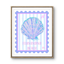 Load image into Gallery viewer, Fernandina Beach Stamp Print