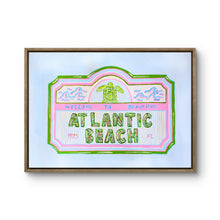 Load image into Gallery viewer, Atlantic Beach Sign Print