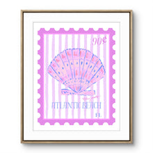 Load image into Gallery viewer, Atlantic Beach Stamp Print