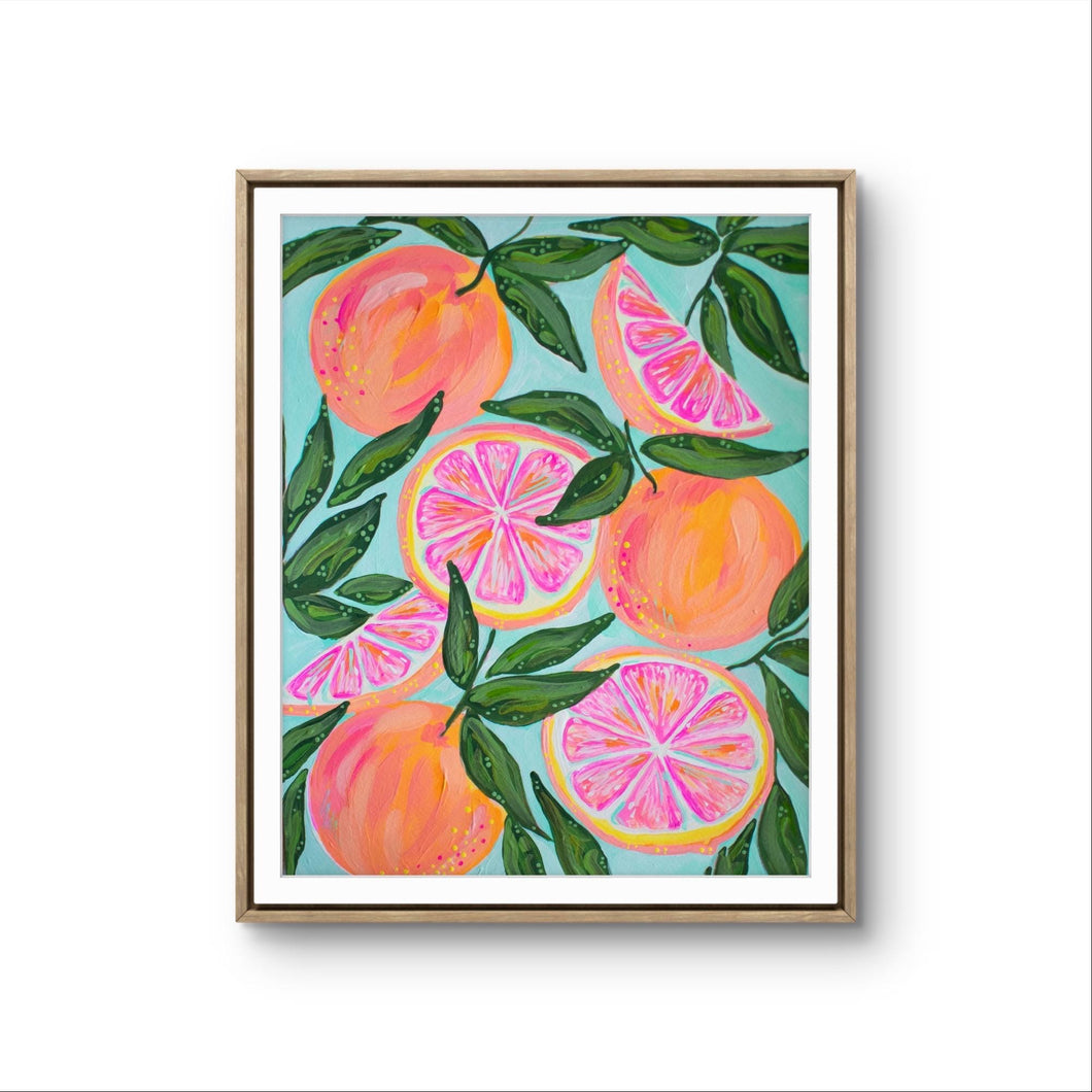 Squeeze the Day Print