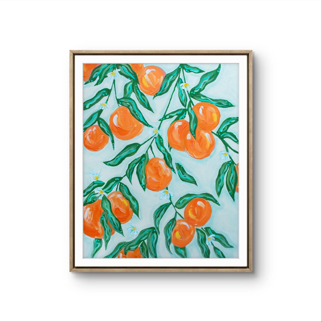 Orange Grove Print